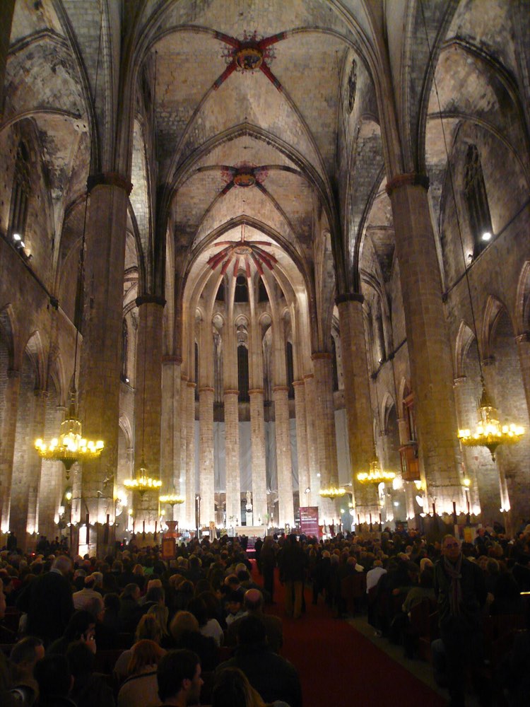 Santa Maria del Mar, el Born, Barcelona